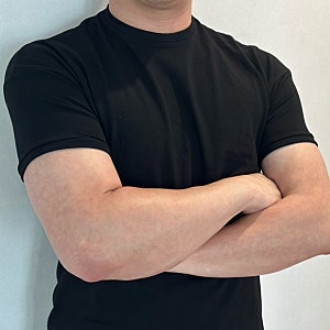 봄남자코디 머슬핏 반팔 추천 카미드 짐웨어 블랙컬러 착용후기