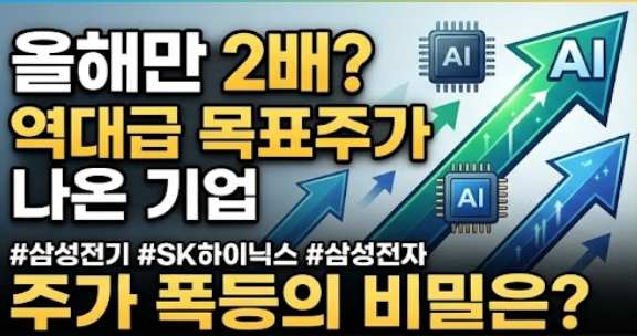  “올해만 2배 올랐는데?” 역대급 목표주가 나온 기업, 비밀은 무엇일까
