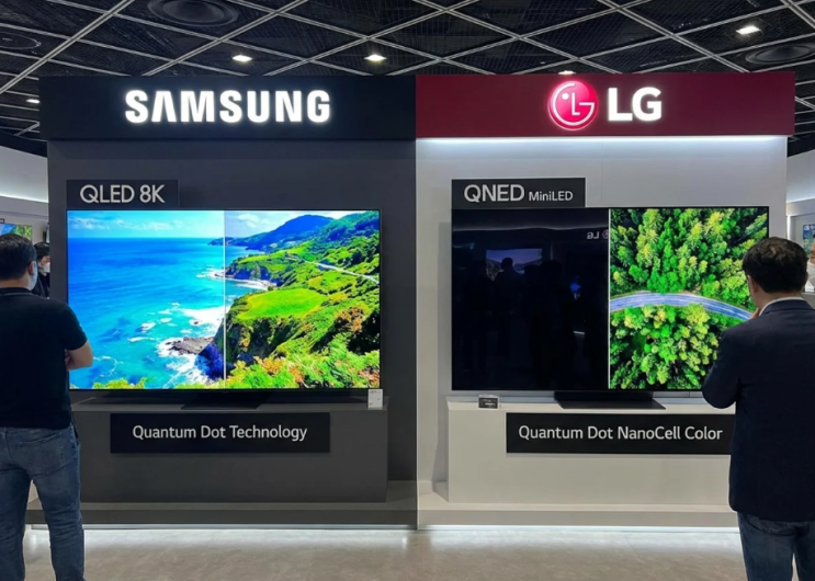  LG 65인치 QNED 삼성 QLED TV 대형티비 비교 추천
