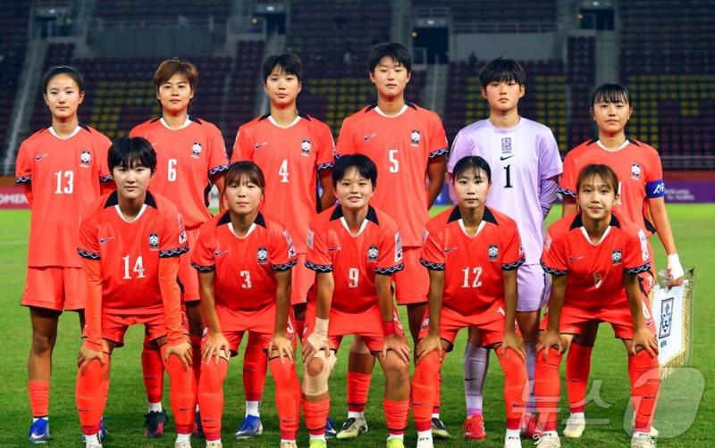 한국 U-20 여자 대표팀 아시안컵 4강 진출 박주하 결승골 빛났다!