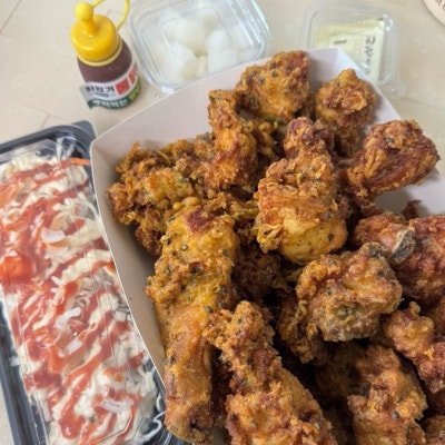 광주 용봉동 치킨 포장 맛집 바삭한 가마솥통닭 전문 최강기통닭아