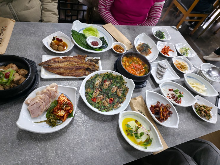  달서구 한정식 맛집 팔공산 엄마밥상 월광수변점