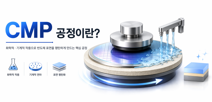  [반도체 기초] CMP 공정이란?