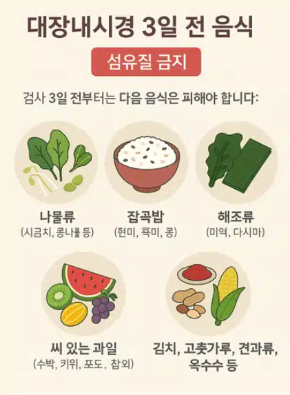 대장 내시경 전날 음식 준비 (+3일전부터 당일 주의 사항 총정리)