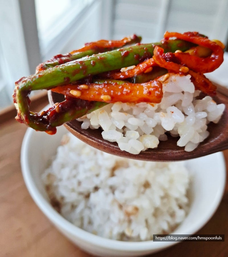 [냠톡] 쪽파김치 | 풀 쑤지 않고 절이지 않아도 맛있어요 (많이 할 걸...)