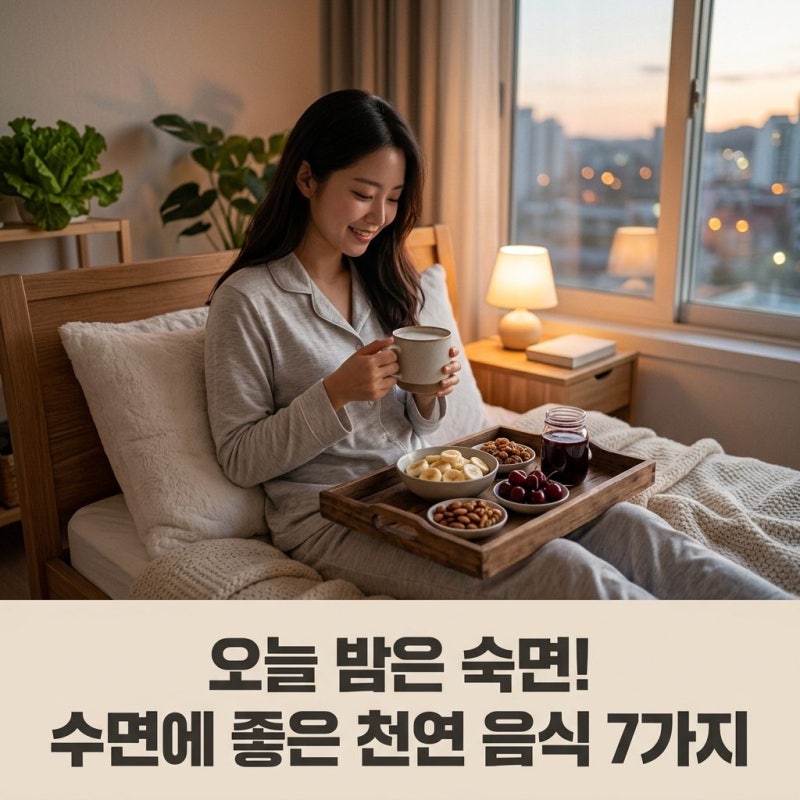 수면에 좋은 음식