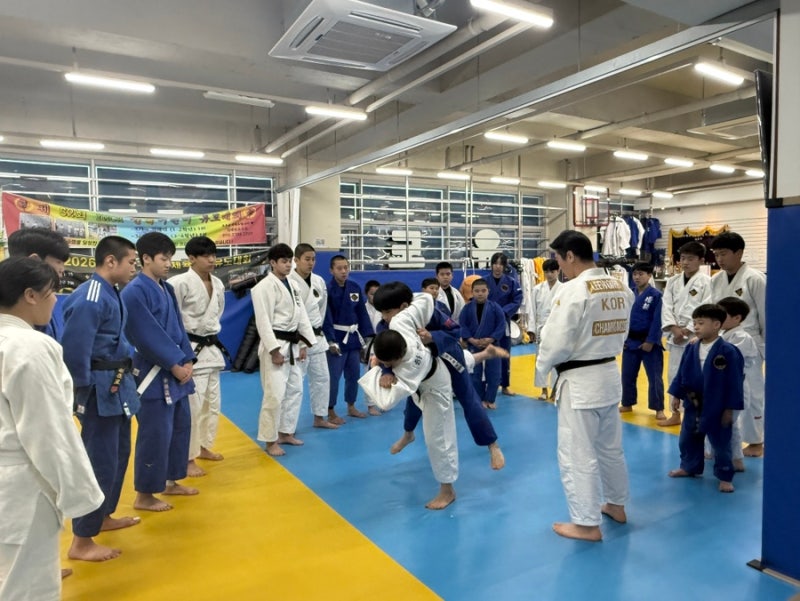 [동탄] 전설과 전설이 만났다! 김재범X이원희, 두 그랜드슬래머의 역사적인 합동 지도 현장