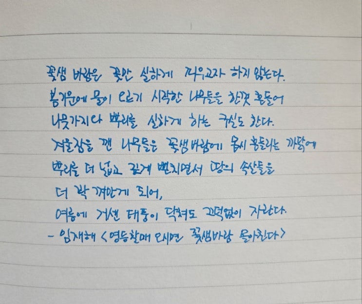  오롬 15일 필사챌린지시즌9 14일차