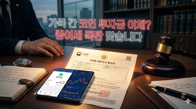  자녀에게 코인 투자하라고 이체했다가 증여세 폭탄? (가족 간 차용증 작성법)
