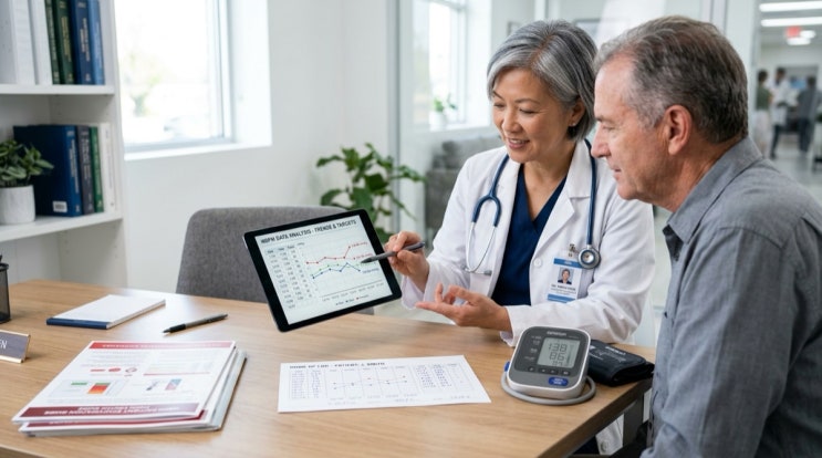  고혈압 환자들에게서 복약순응도 및 자가진단개선Improving Medication Adherence and Self-Monitoring in Hypertensive Patients
