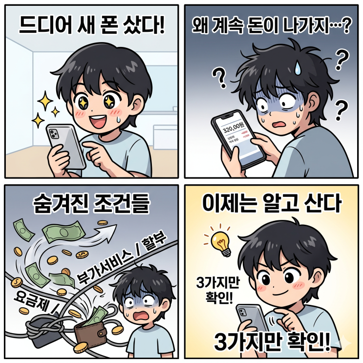  통신사에서 절대 안 알려주는 진짜 비용 구조