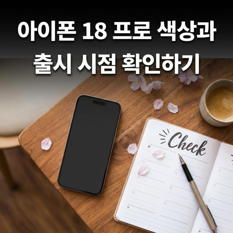  아이폰 18 프로 색상과 출시 시점 확인하기