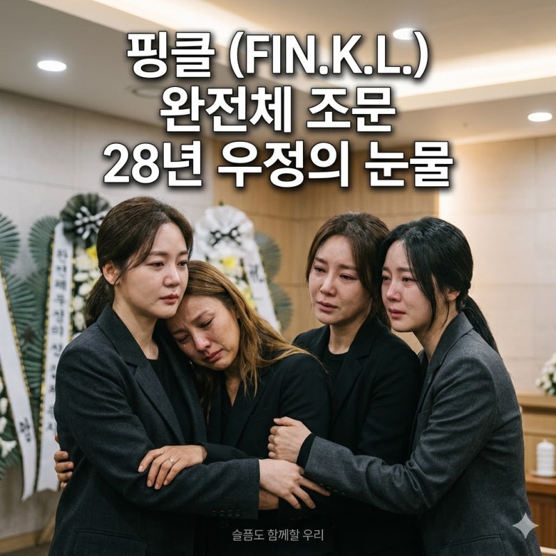 "슬픔도 함께할 우리" 이효리 부친상 빈소 지킨 핑클 완전체... 28년 우정의 눈물