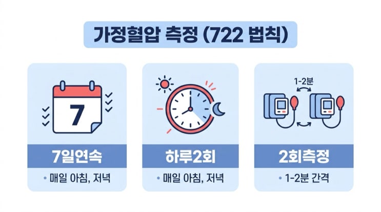  집에서 혈압 제대로 재는 법 — 고혈압 자가관리의 첫걸음