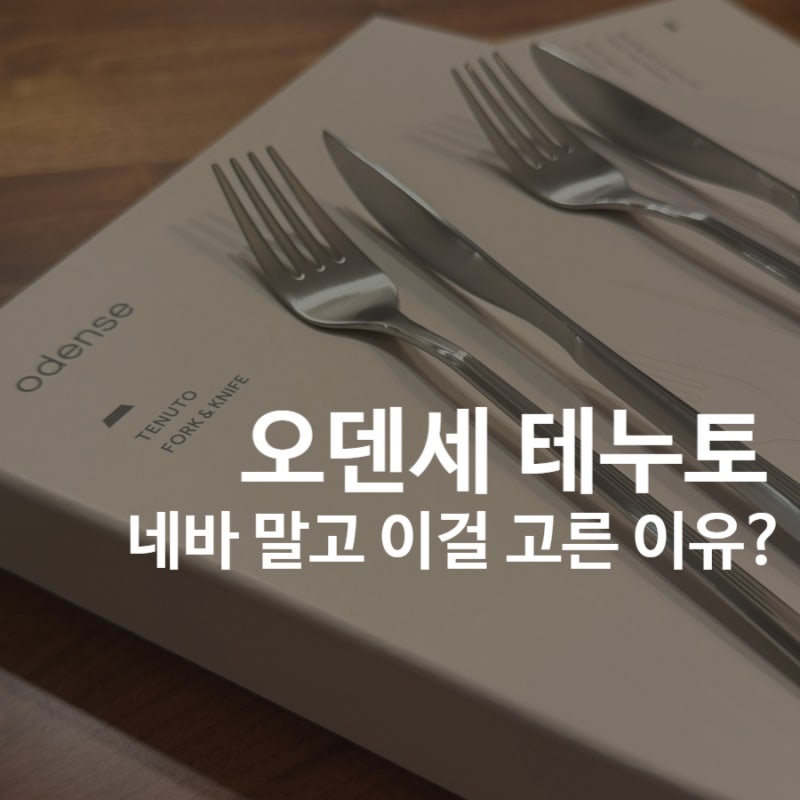 오덴세 테누토｜네바 커트러리 대신 고른 이유