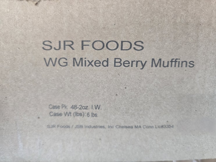  WG Mixed Berry Muffins