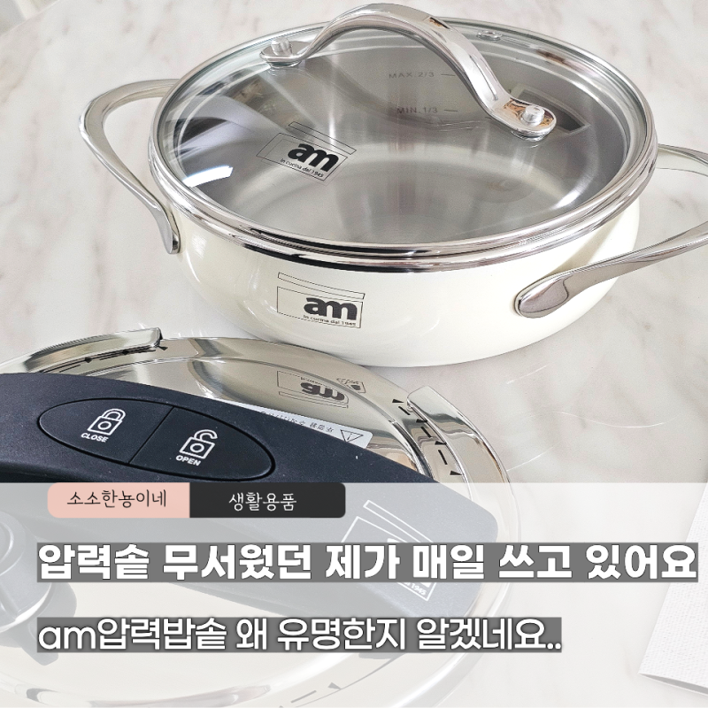쌀 안 불려도 12분 완성 10년 차 주부가 반한 am압력밥솥 솔직 후 기
