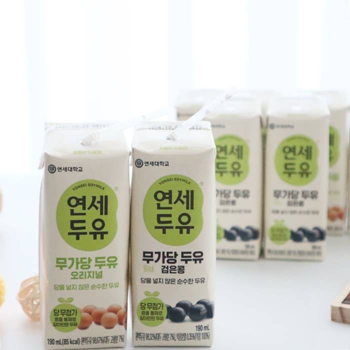 연세두유 무가당두유 오리지널&검은콩 먹어본 찐후기