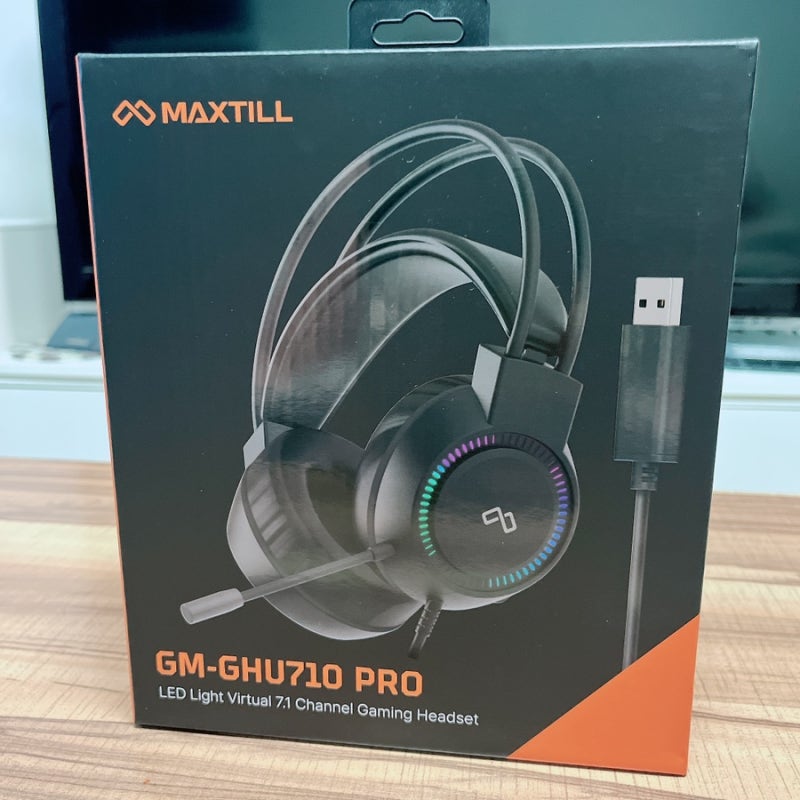 맥스틸게이밍헤드셋 GHU710PRO 초경량헤드셋 추천