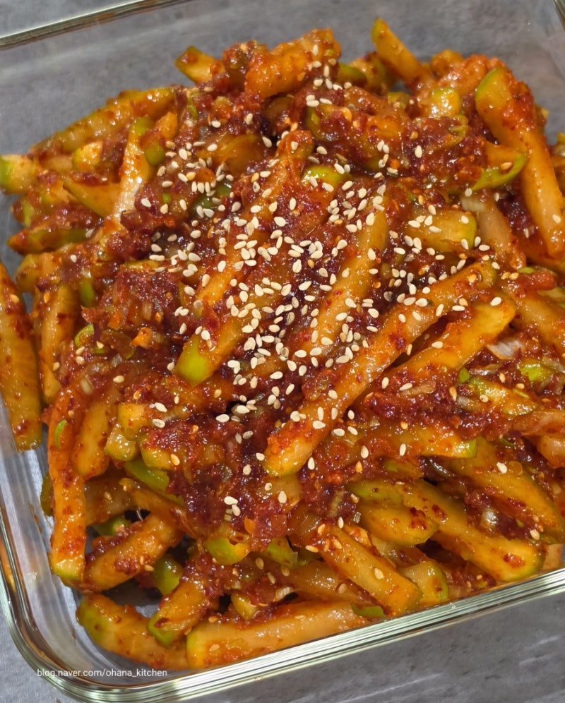보쌈무김치 만들기, 꼬들꼬들 식감 살리는 황금레시피