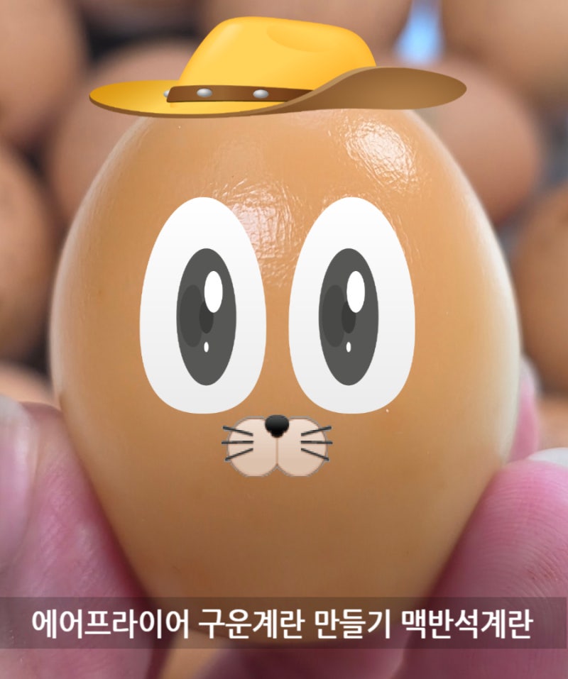 에어프라이어 구운계란 만들기 실패 없이 맥반석계란 만드는 법 온도·시간 총정리