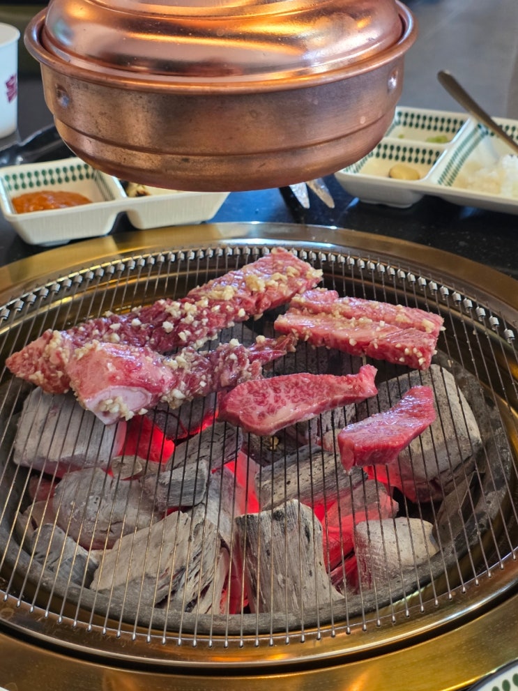  상주 맛집 가성비 한우 80경성갈비 마늘갈비 갈비살