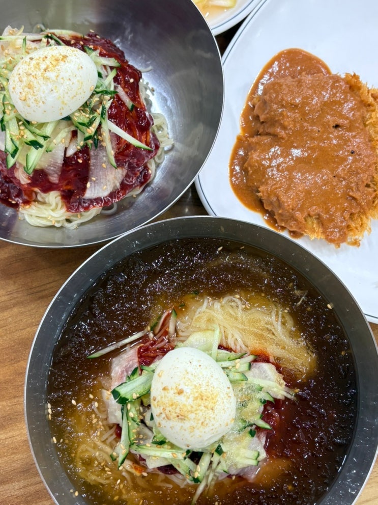  포항밀면 맛집 돈까스도 맛있는 대박가야밀면 남구점