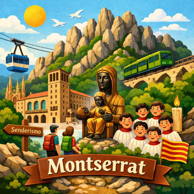 [명랑한 스페인어] #417. 카탈루냐 성지(聖地) : 몬세라트(Montserrat)