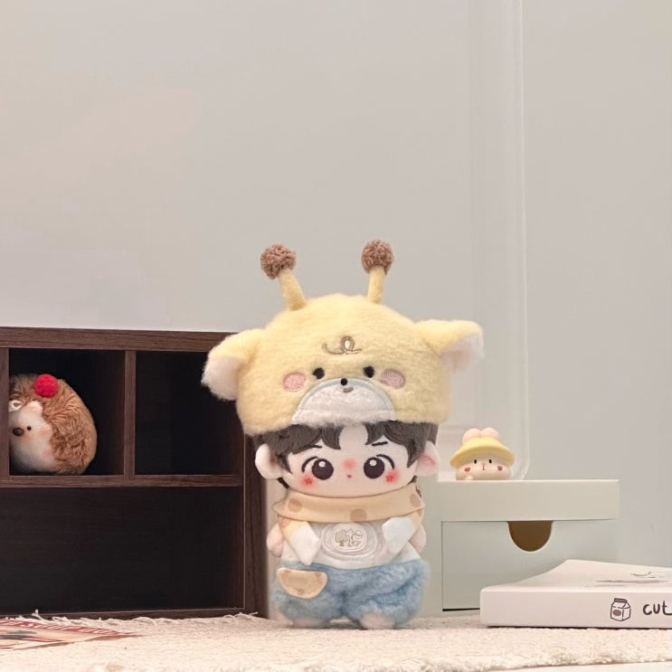  10cm 귀여운 기린 세트 인형옷 아이돌인형옷
