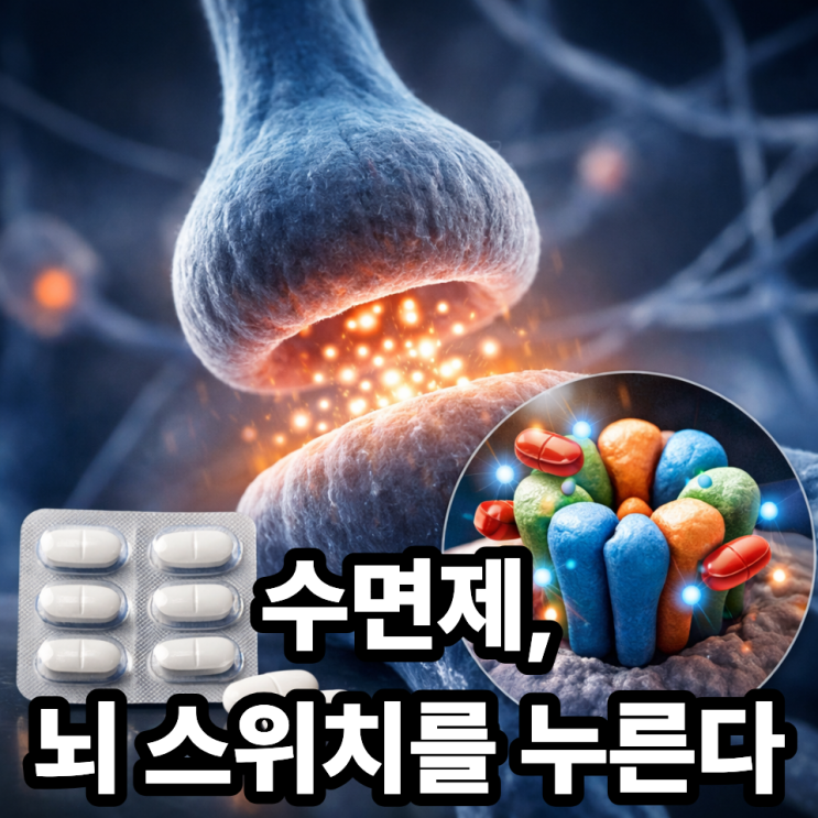  졸피뎀과 GABA 수용체 관계 쉽게 설명