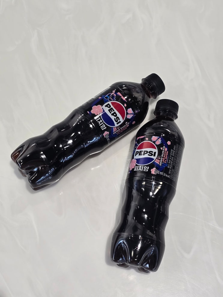  제로 음료 추천 | 펩시 제로 피치맛 내돈내산 | 펩시 라임보다 맛있을까?