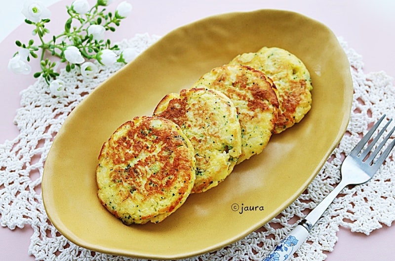 감자치즈 브로콜리전 레시피 감자전 맛있게 만드는법
