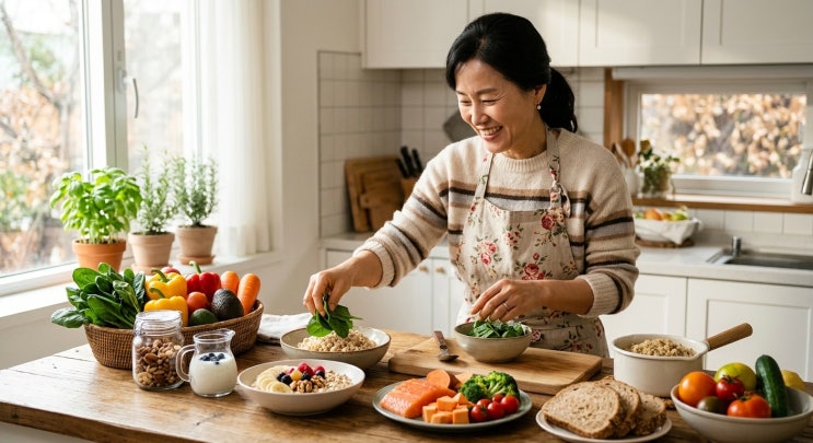  고혈압 식단, 이것만 기억하세요 — 혈압 낮추는 음식 & DASH 식단 완전 정리