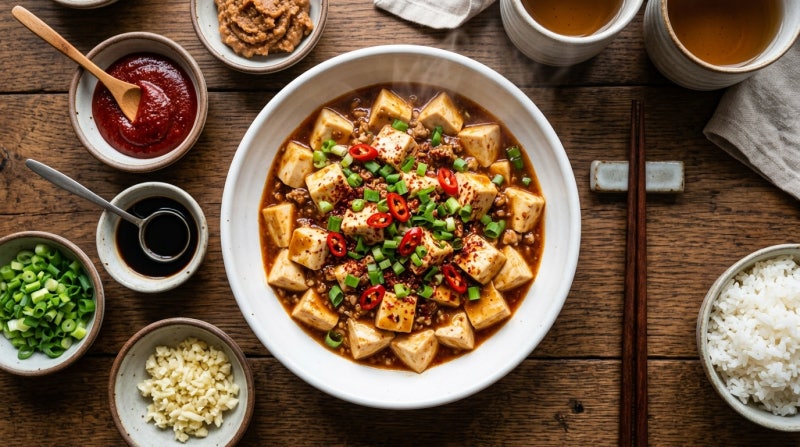 두반장 없는 마파두부 양념, 고소함 꽉 채운 꿀조합 레시피