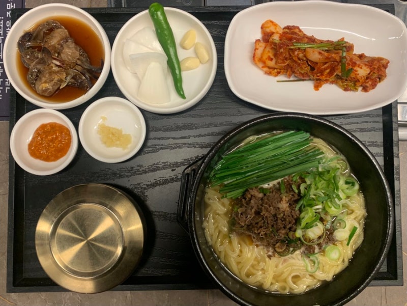 부산 범일동 점심회식 찾는다면? 범일물갈비 신메뉴 백두면 솔직후기