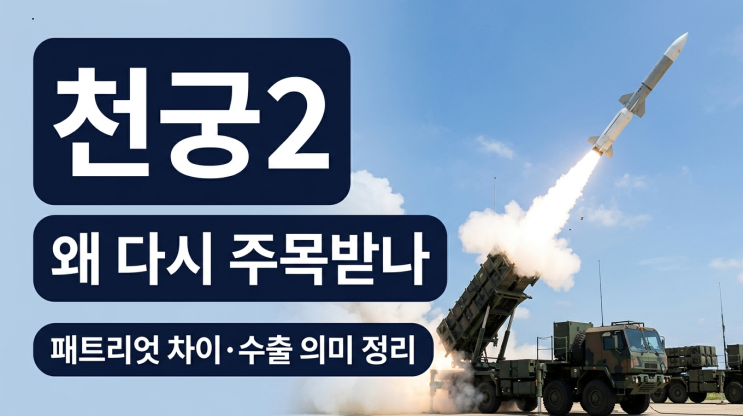  천궁2 제조사와 가격까지, 패트리엇 대신 왜 더 주목받나