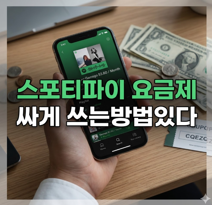  스포티파이 요금제 비싸서 못 쓰고 있다면 할인 가능한 방법이 있습니다