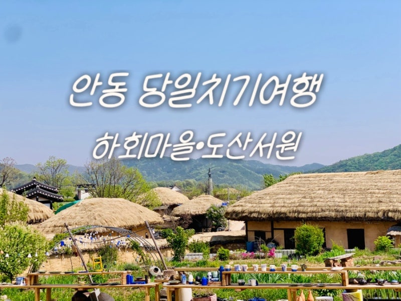 안동 당일치기 여행 코스 추천｜하회마을·도산서원 + 안동 간고등어 맛집 비교