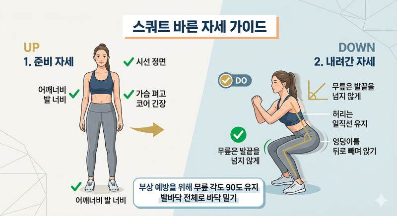 하루 스쿼트 100개 효과, 30일 후의 기적 : 하체 근육 70%를 깨우는 강력한 습관