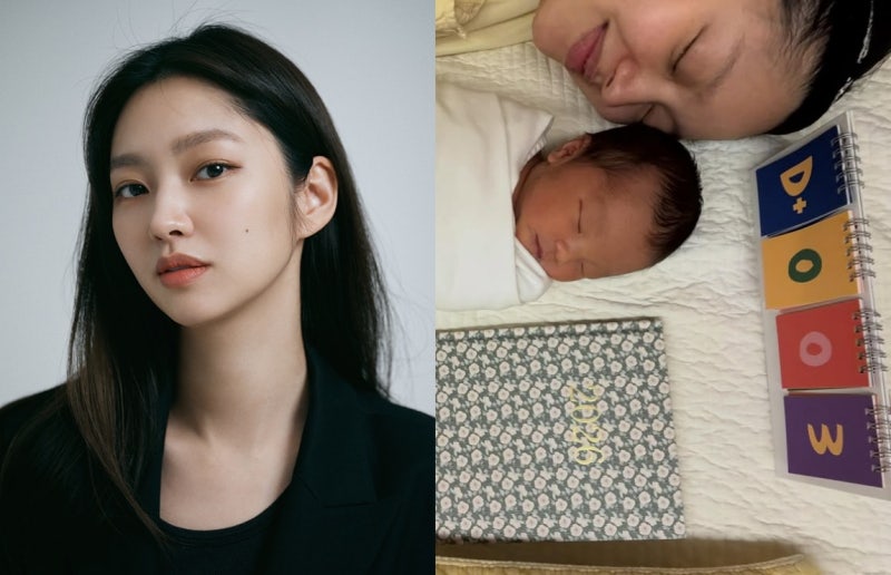 최유화, 4월 9일 출산 후 아이와 찍은 첫 사진 공개