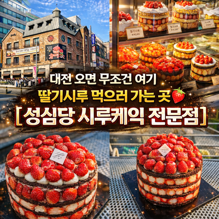  대전 성심당 시루케익 전문점 웨이팅 후기와 성심당 카페 이용 후기