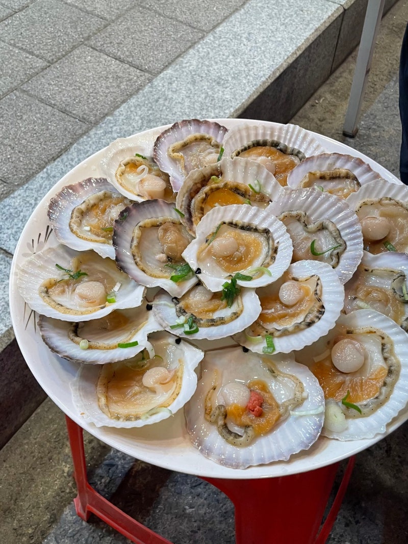대구 칠성시장 조개구이 맛집 '인천상륙작전' / 반려견 동반 가능