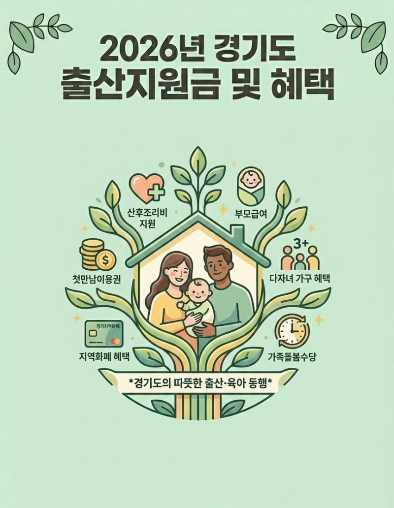 경기도 출산지원금 혜택 2026 신청 남양주시 첫아이 출산혜택