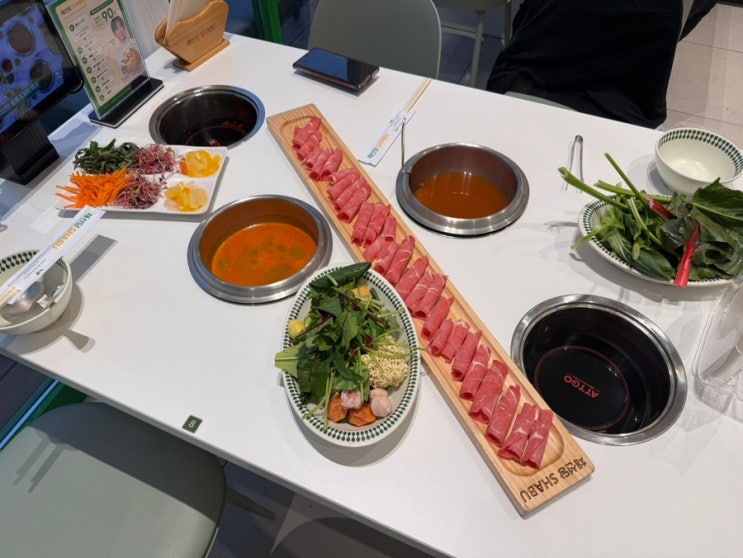  먹거리/금천구청/샤브샤브] 맛은 그대로인데, 먹기 불편해진 <채선당 금천구청점>