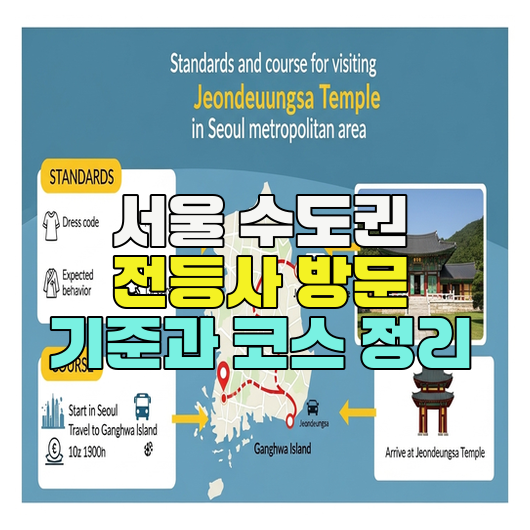  서울 수도권 전등사 방문 기준과 코스 정리