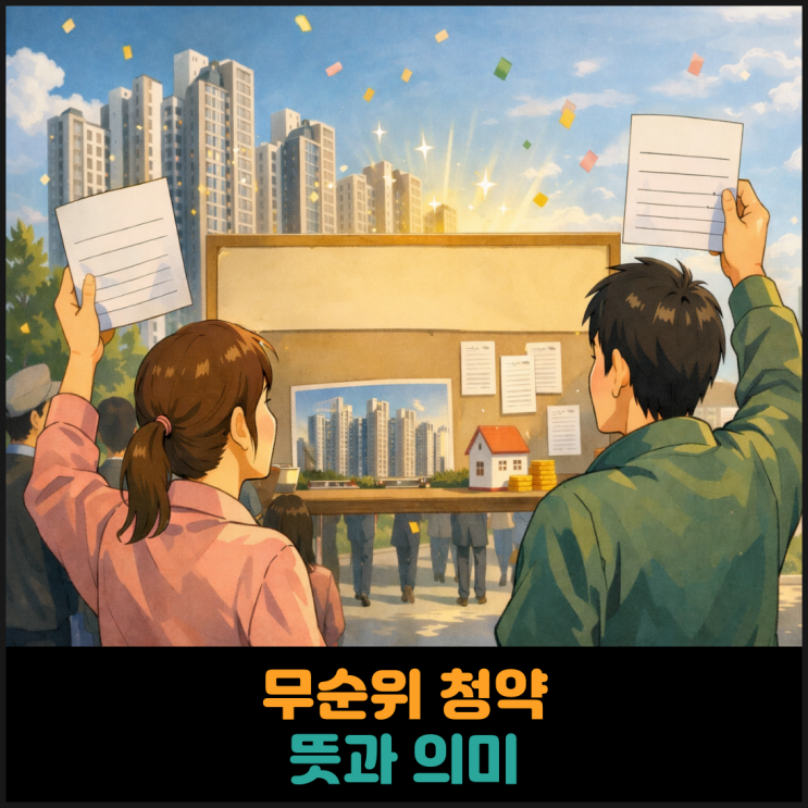  무순위 청약 뜻과 의미