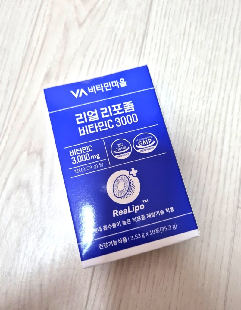 요즘 내 활력 치트키! 비타민마을 리얼 리포좀 비타민C 3000 체험단 당첨 후기