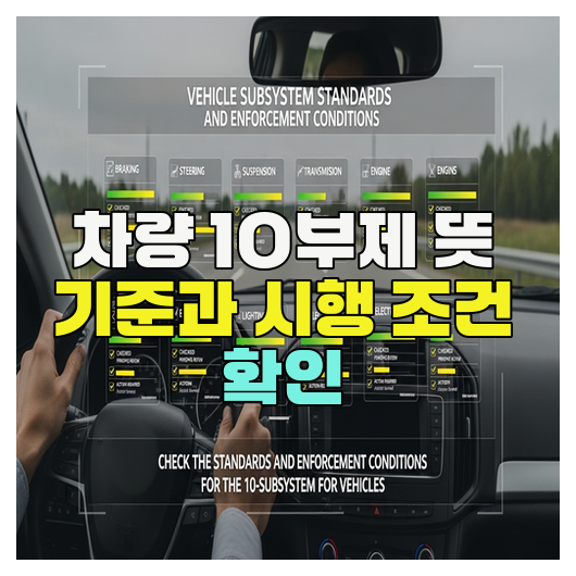 차량 10부제 뜻 기준과 시행 조건 확인