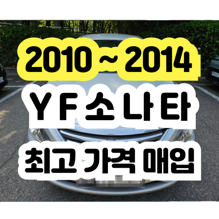  2010 2011 YF소나타 폐차보다는 판매 추천!! 이야기...