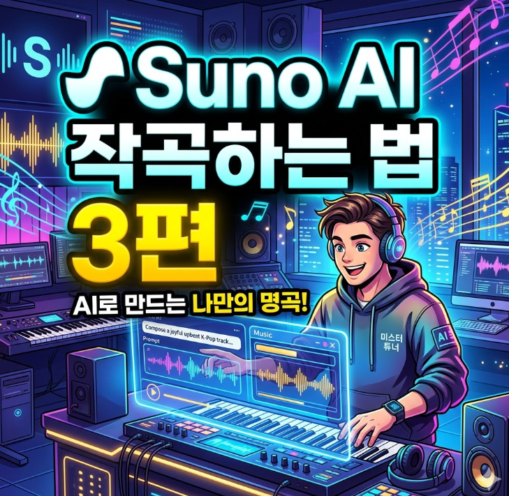  수노 ai 작곡하는법 [3편] 이 단어 하나가 노래를 완전히 바꾼다